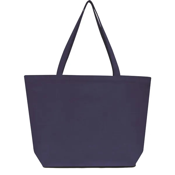 12 oz. pigment dyed cotton canvas tote bag with extra-long 26"... from ASI 90859 Tempo Industries Inc