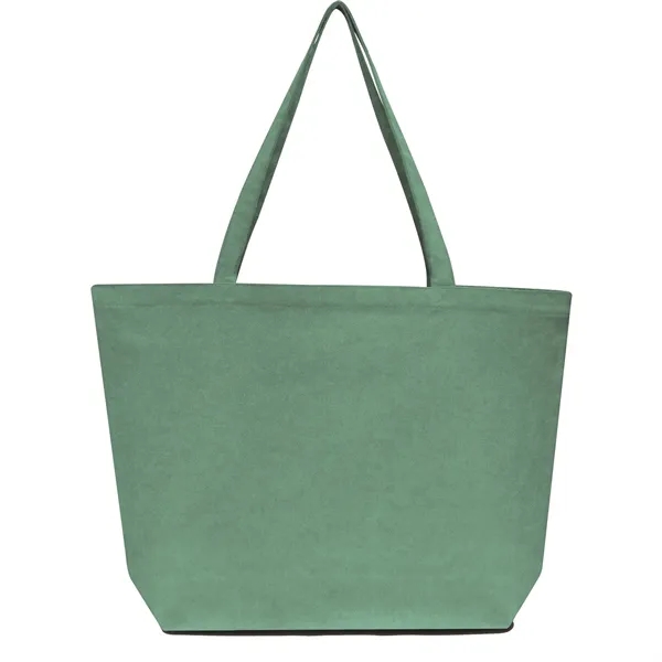 12 oz. pigment dyed cotton canvas tote bag with extra-long 26"... from ASI 90859 Tempo Industries Inc