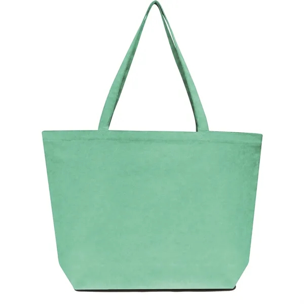 12 oz. pigment dyed cotton canvas tote bag with extra-long 26"... from ASI 90859 Tempo Industries Inc
