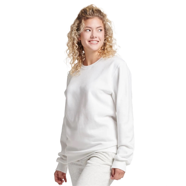Unisex pullover crewneck sweatshirt made of an eco-blend of fabrics.... from ASI 34063 alphabroder