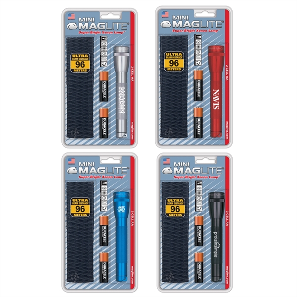 Mini Mag-Lite flashlight with fast focus beam that adjusts from spot... from ASI 46170 Compass Industries Inc