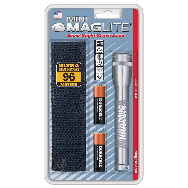 Mini Mag-Lite flashlight with fast focus beam that adjusts from spot... from ASI 46170 Compass Industries Inc