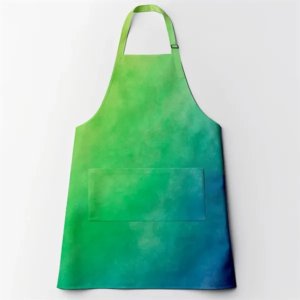 Recycled Fabric - full color dye-sublimated apron that's wrinkle & flame... from ASI 36558 Aprons, Etc.