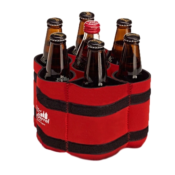 Neoprene carrying case that holds up to 7 drinks.... from ASI 55675 Galaxy Balloons Inc / Galactic Fun Time Line Galactic Balloons