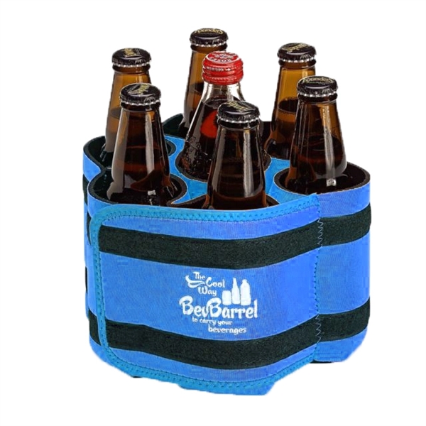 Neoprene carrying case that holds up to 7 drinks.... from ASI 55675 Galaxy Balloons Inc / Galactic Fun Time Line Galactic Balloons