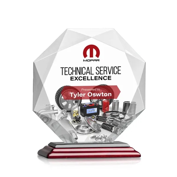 Starfire Octagon award refracts light through all of its facets. Let... from ASI 84592 St Regis Group / St Regis