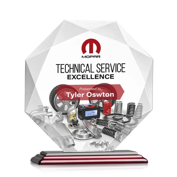 Starfire Octagon award refracts light through all of its facets. Let... from ASI 84592 St Regis Group / St Regis