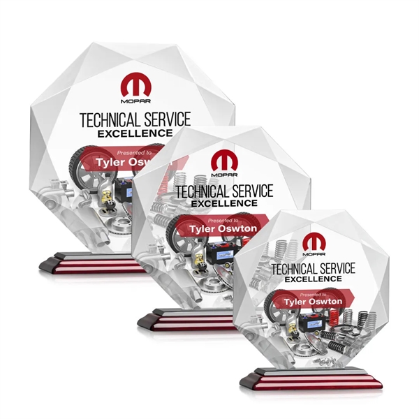 Starfire Octagon award refracts light through all of its facets. Let... from ASI 84592 St Regis Group / St Regis