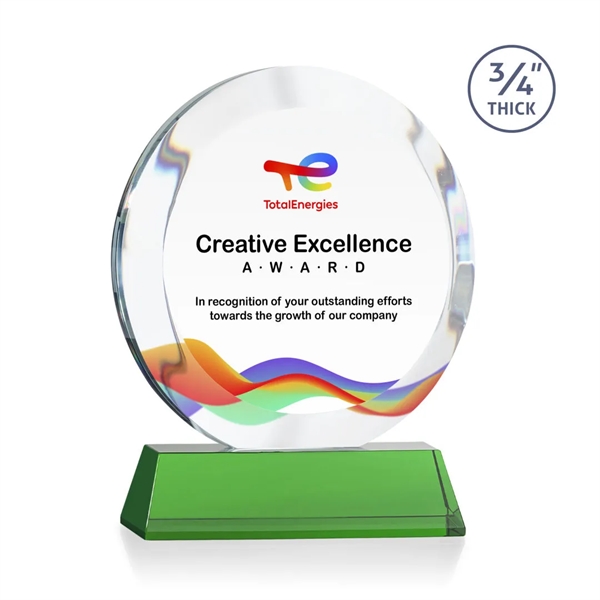 The Gibralter takes the classic crystal award and adds a contemporary... from ASI 84592 St Regis Group / St Regis