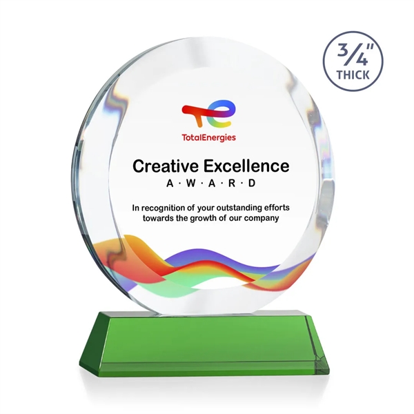 The Gibralter takes the classic crystal award and adds a contemporary... from ASI 84592 St Regis Group / St Regis