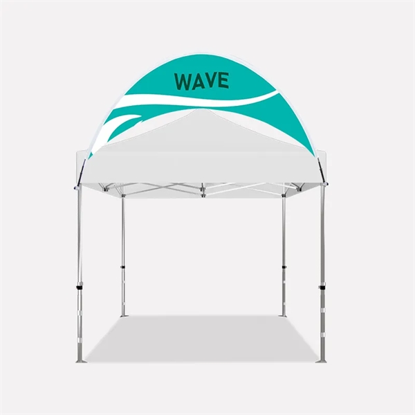 10'x10' Hex Anodized Aluminum Frame Tent Kit w/Canopy, Standard & Premium... from ASI 49891 Discount Marketing Products / DMP