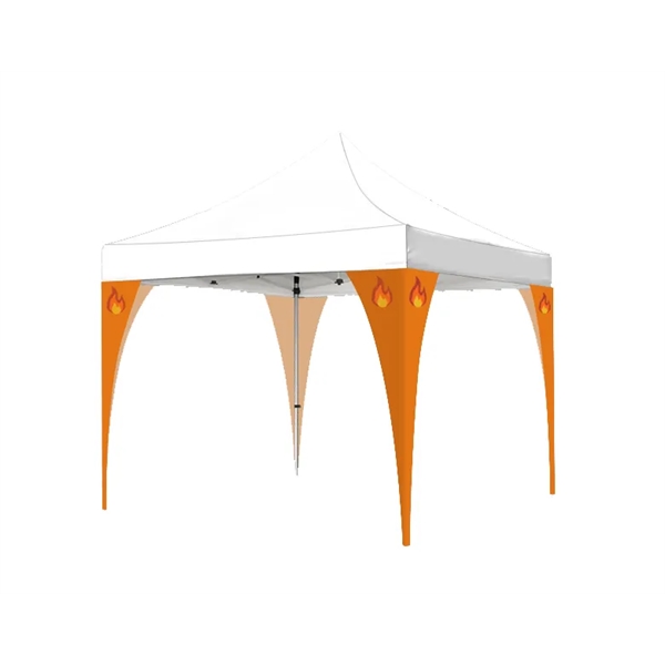 10'x10' Hex Anodized Aluminum Frame Tent Kit w/Canopy, Standard & Premium... from ASI 49891 Discount Marketing Products / DMP