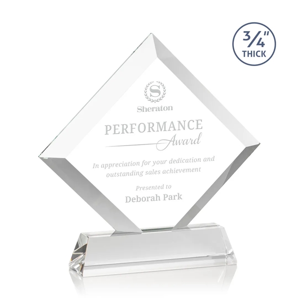 The Belaire Starfire Crystal Award in 0.75” thick is an eye-catching... from ASI 84592 St Regis Group / St Regis