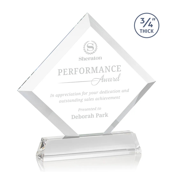 The Belaire Starfire Crystal Award in 0.75” thick is an eye-catching... from ASI 84592 St Regis Group / St Regis