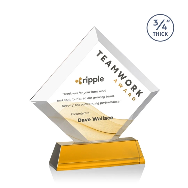 The Belaire Starfire Crystal Award in 0.75” thick is an eye-catching... from ASI 84592 St Regis Group / St Regis