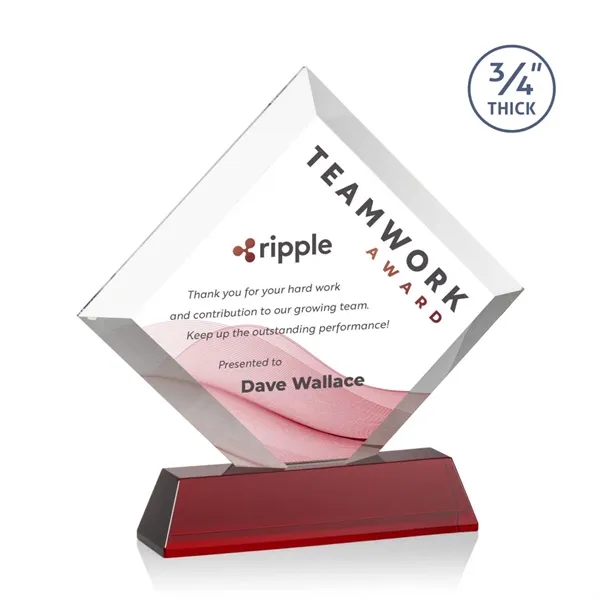 The Belaire Starfire Crystal Award in 0.75” thick is an eye-catching... from ASI 84592 St Regis Group / St Regis