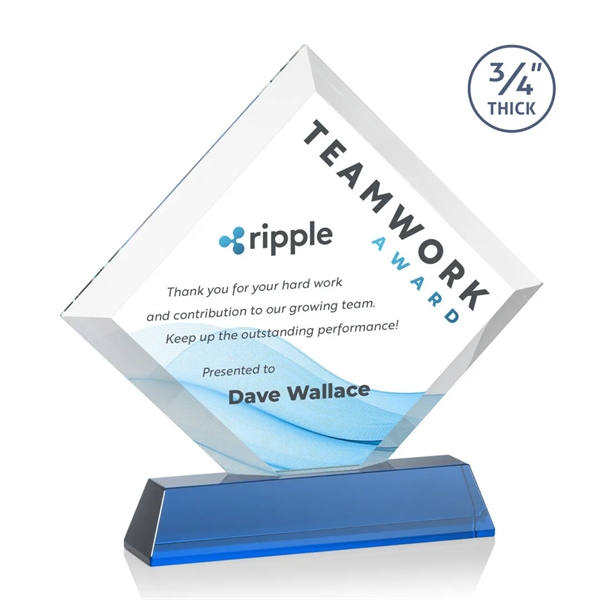 The Belaire Starfire Crystal Award in 0.75” thick is an eye-catching... from ASI 84592 St Regis Group / St Regis