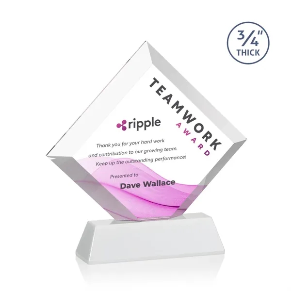 The Belaire Starfire Crystal Award in 0.75” thick is an eye-catching... from ASI 84592 St Regis Group / St Regis