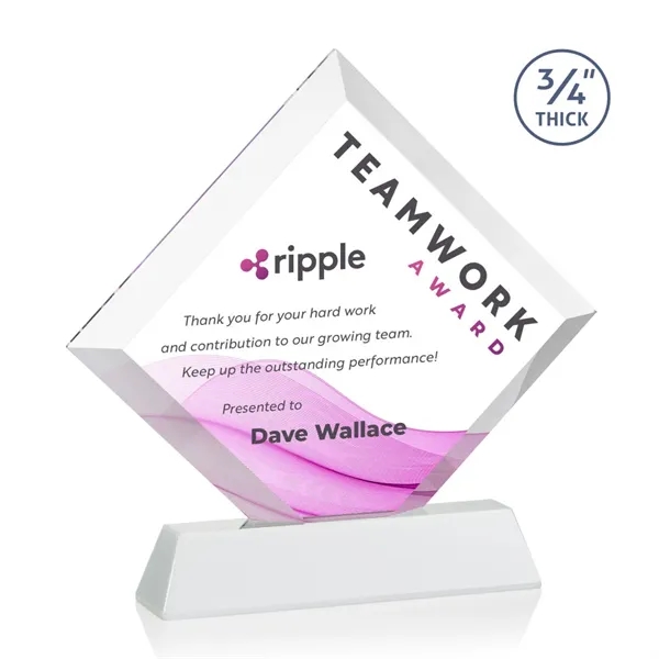 The Belaire Starfire Crystal Award in 0.75” thick is an eye-catching... from ASI 84592 St Regis Group / St Regis