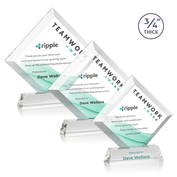 The Belaire Starfire Crystal Award in 0.75” thick is an eye-catching... from ASI 84592 St Regis Group / St Regis