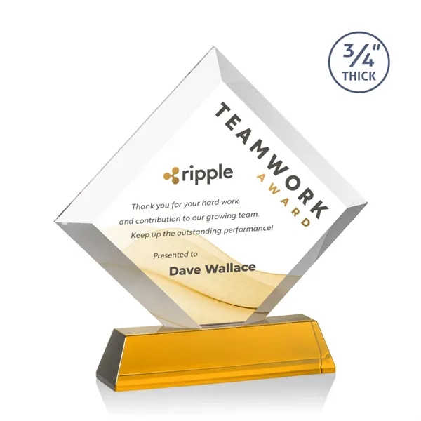 The Belaire Starfire Crystal Award in 0.75” thick is an eye-catching... from ASI 84592 St Regis Group / St Regis