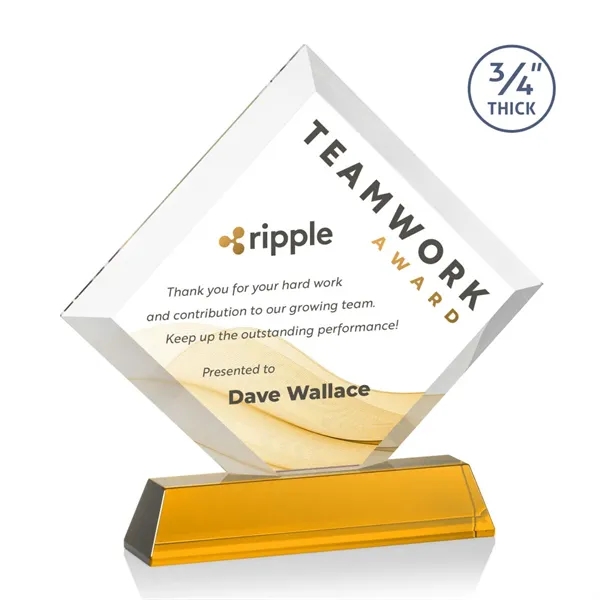 The Belaire Starfire Crystal Award in 0.75” thick is an eye-catching... from ASI 84592 St Regis Group / St Regis