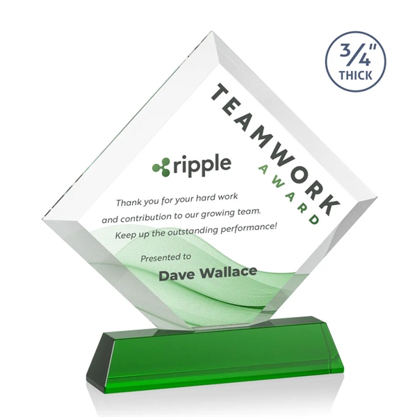 The Belaire Starfire Crystal Award in 0.75” thick is an eye-catching... from ASI 84592 St Regis Group / St Regis