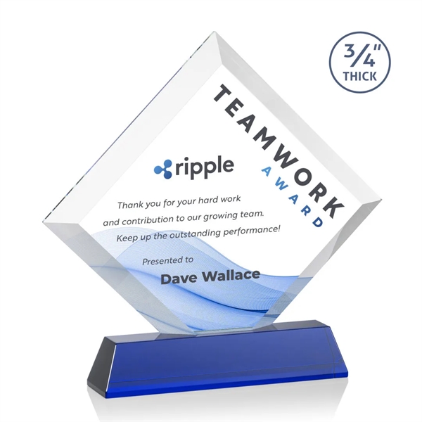 The Belaire Starfire Crystal Award in 0.75” thick is an eye-catching... from ASI 84592 St Regis Group / St Regis