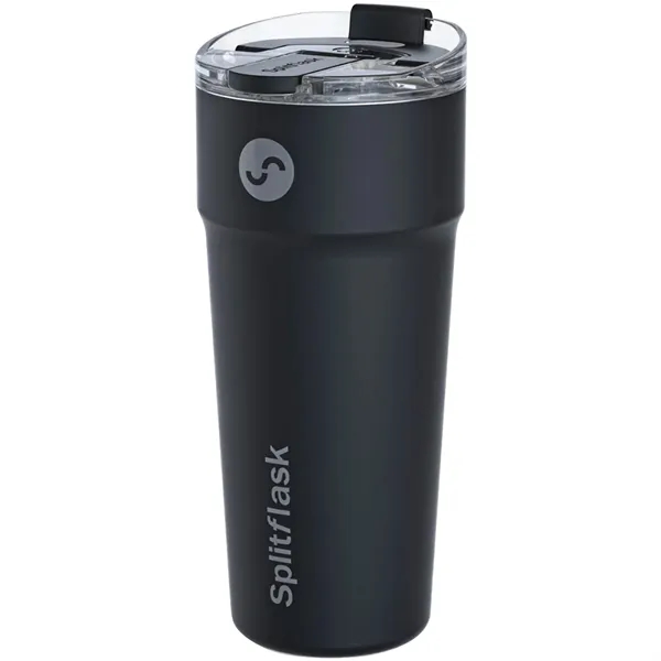 Double-wall, vacuum-insulated, stainless steel tumbler with dual chambers... from ASI 80060 VisionUSA