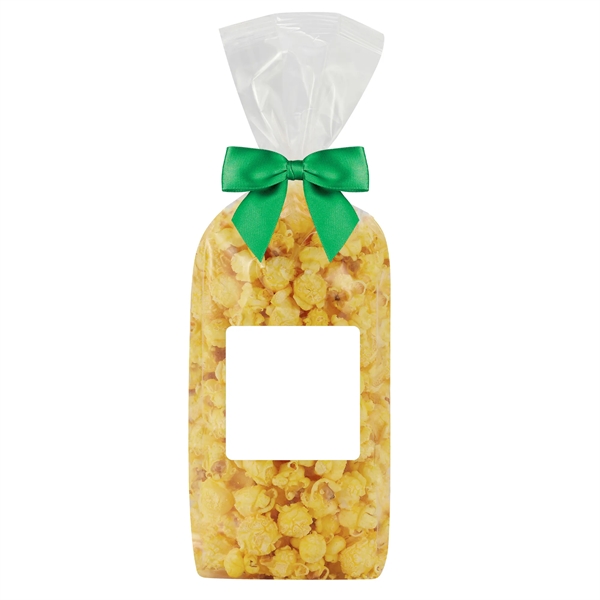 Clear cello gift bag measuring 4"L x 2"W  x 10.5"H... from ASI 71685 Midnite Snax®