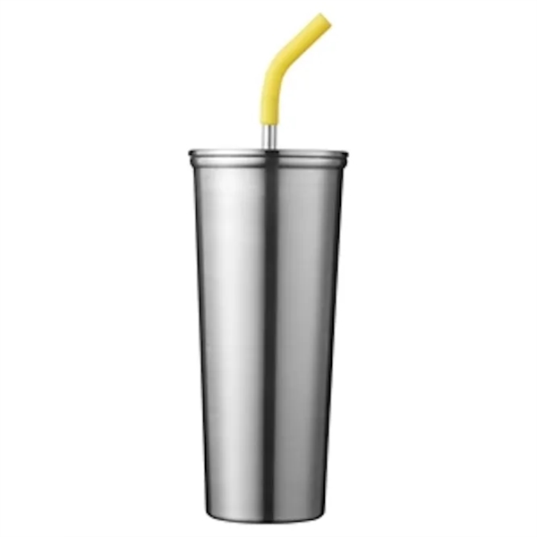 Silicone Tip Straw Tumbler 23oz... from ASI 89971 Stuff A Mug