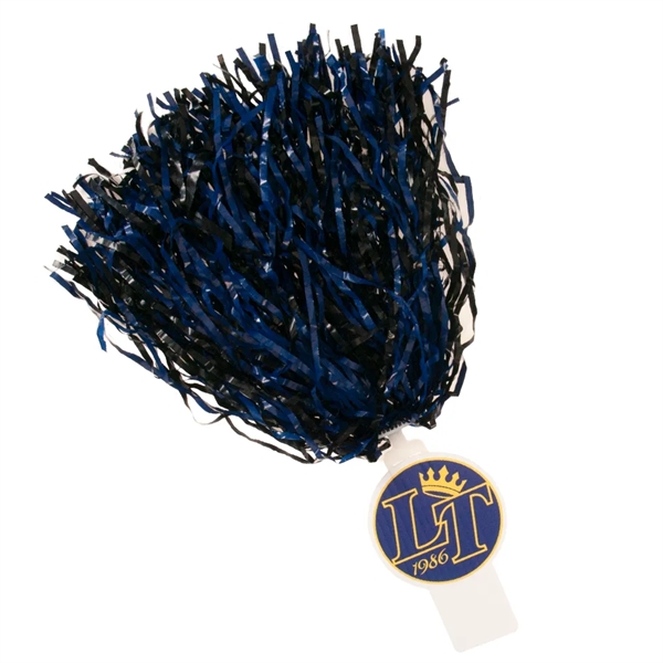 Spirit Stick Plastic Poms featuring streamers in solid or mixed colors.... from ASI 77280 Pepco Poms / Pepco Poms