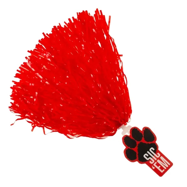 Spirit Stick Plastic Poms featuring streamers in solid or mixed colors.... from ASI 77280 Pepco Poms / Pepco Poms