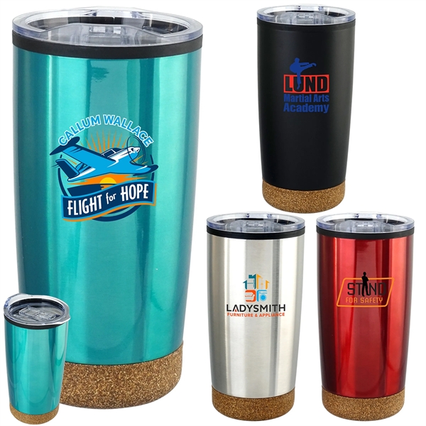 Cork Bottom Tumbler... from ASI 30208 A P Specialties / AP Specialties