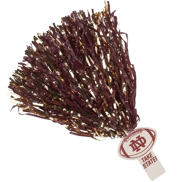 Spirit Stick Glitter Poms featuring streamers in solid or mixed colors.... from ASI 77280 Pepco Poms / Pepco Poms
