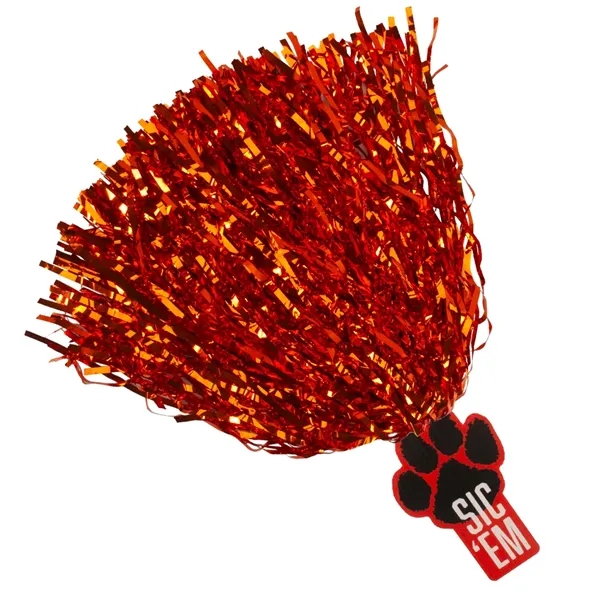 Spirit Stick Metallic Poms featuring streamers in solid or mixed colors.... from ASI 77280 Pepco Poms / Pepco Poms