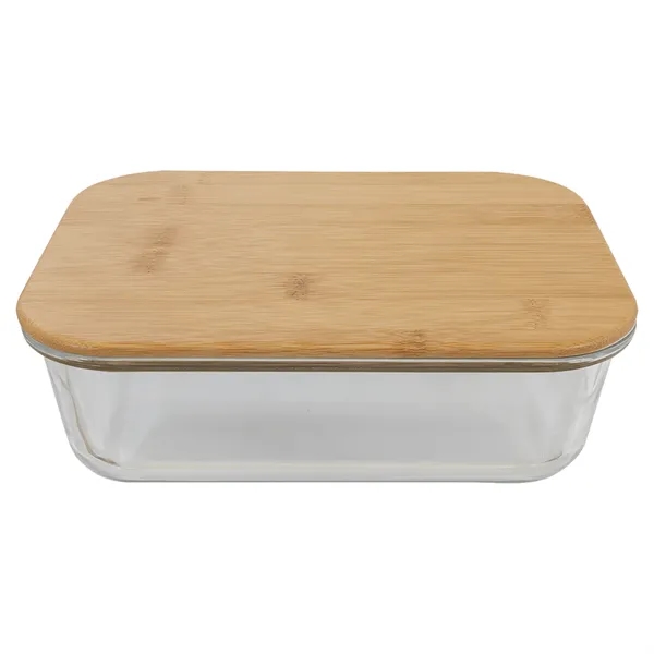 The glass container is diswasher safe, bamboo should be hand washed.... from ASI 72657 Active Life Promo / Apres Ski Ingrain Promo