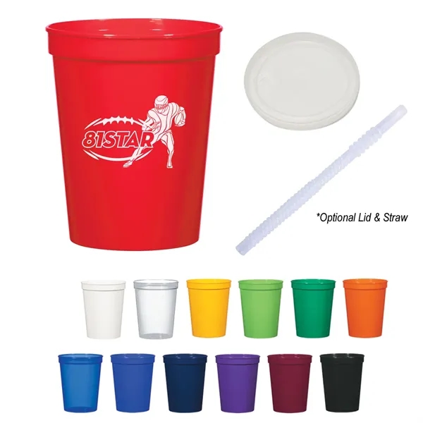 16 Oz. Big Game Stadium Cup. Made With Up To 25%... from ASI 61125 Hit Promotional Products / Hit®