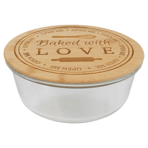 The glass container is diswasher safe, bamboo should be hand washed.... from ASI 72657 Active Life Promo / Apres Ski Ingrain Promo