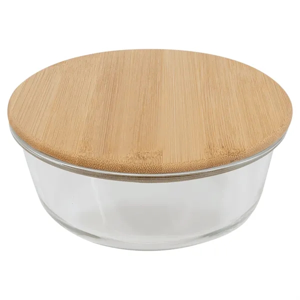 The glass container is diswasher safe, bamboo should be hand washed.... from ASI 72657 Active Life Promo / Apres Ski Ingrain Promo