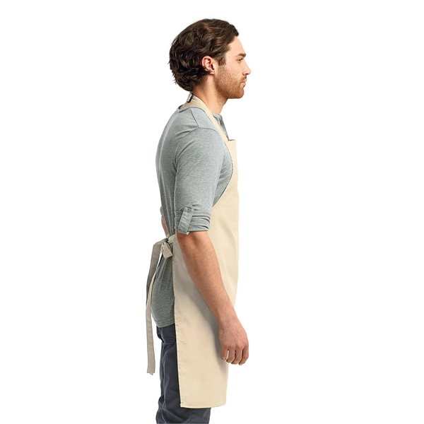 Colours" sustainable bib apron manufactured using verified recycled polyester yarns.... from ASI 34063 alphabroder