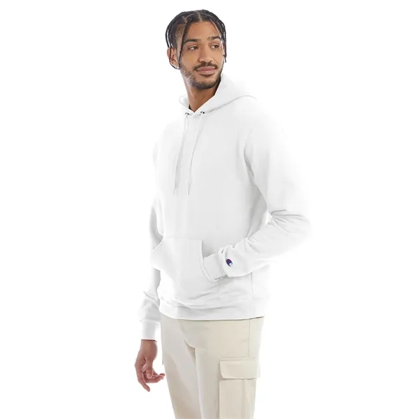 Moisture-wicking pullover hoodie with two-ply hood, dyed-to-match drawcord, and front pouch... from ASI 34063 alphabroder