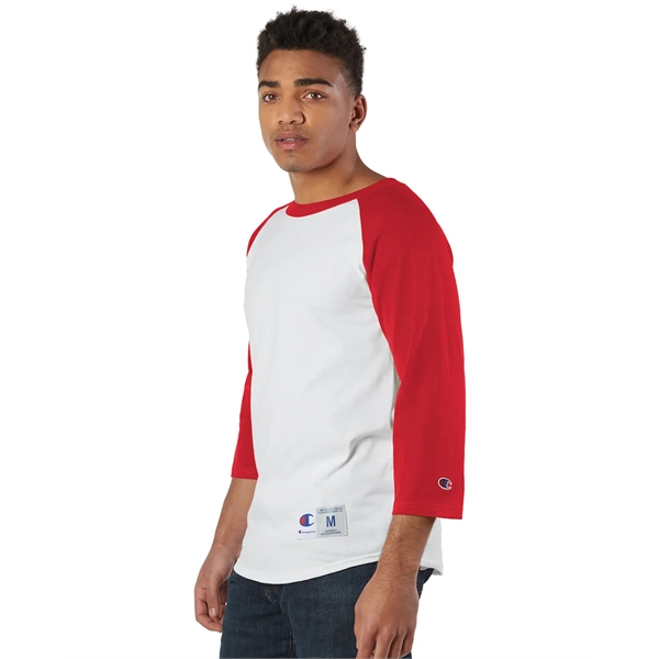 Champion adult raglan t-shirt with 3/4 sleeves.... from ASI 34063 alphabroder