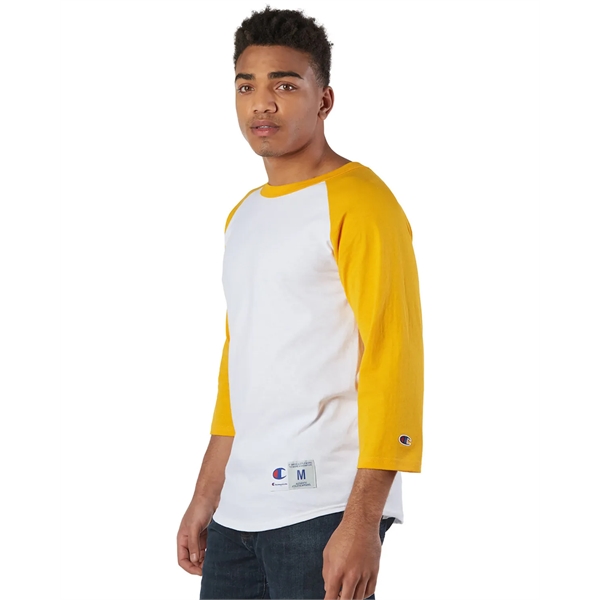 Champion adult raglan t-shirt with 3/4 sleeves.... from ASI 34063 alphabroder