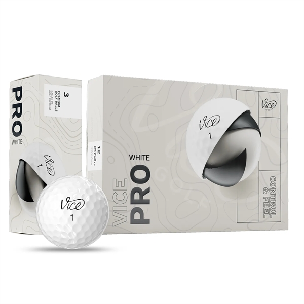 Vice Pro golf ball suits mid- to low-handicap golfers seeking balanced... from ASI 38120 Ball Pro / Diversified Quality Kitchenware