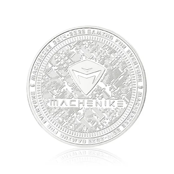 1.57" Embossed soft enamel challenge coin plus embossed logo plus 1... from ASI 37218 Athena Promo (tm)