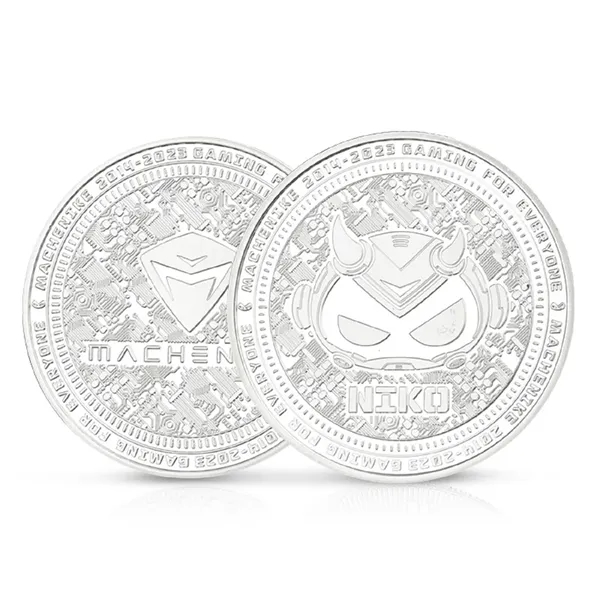 1.57" Embossed soft enamel challenge coin plus embossed logo plus 1... from ASI 37218 Athena Promo (tm)