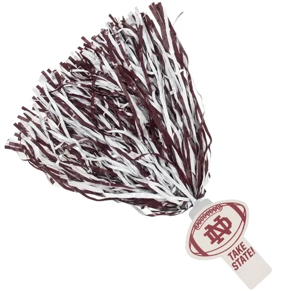 Spirit Stick Plastic Poms featuring streamers in solid or mixed colors.... from ASI 77280 Pepco Poms / Pepco Poms