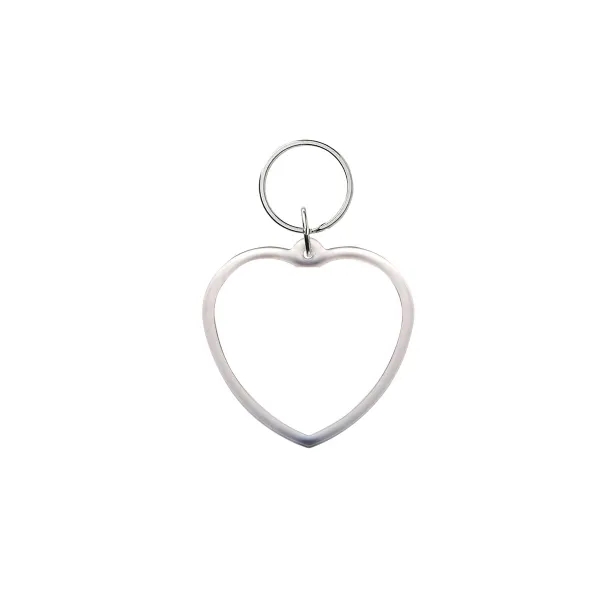 Clear acrylic key tag with 1" split-ring key chain and full... from ASI 90859 Tempo Industries Inc