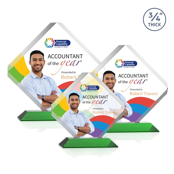 Toulon VividPrint™ Award - Green... from ASI 84592 St Regis Group / St Regis